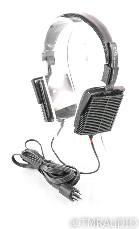 Stax SR-80 Vintage Electret Open Back Headphones; SR80; SRD-4 Adaptor