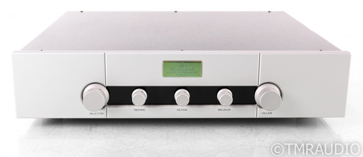 Goldmund Mimesis 27 Stereo Preamplifier; Remote; Silver