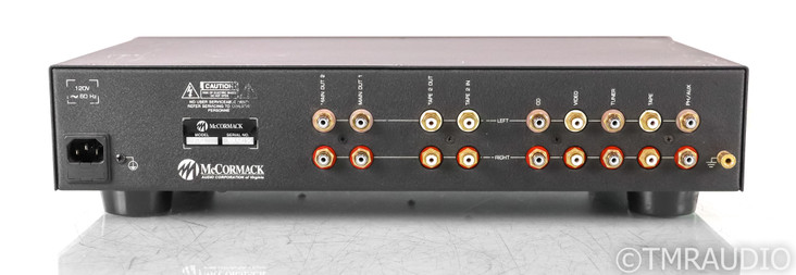 McCormack RLD-1 Stereo Preamplifier; RLD1; Remote; Silver