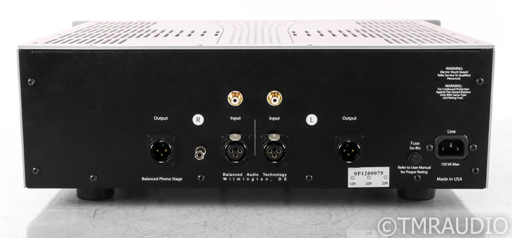 BAT VK-P12 MM / MC Tube Phono Preamplifier; VKP12; Silver