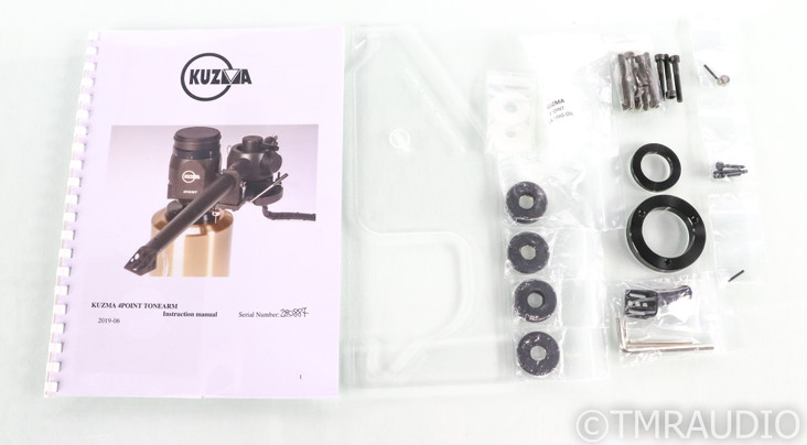 Kuzma 4Point 11" Tonearm; 4P11; 280mm; Upgraded Cardas Wiring