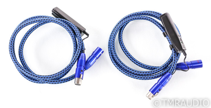 AudioQuest Sky XLR Cables; 1.5m Pair Balanced Interconnects; 72v DBS