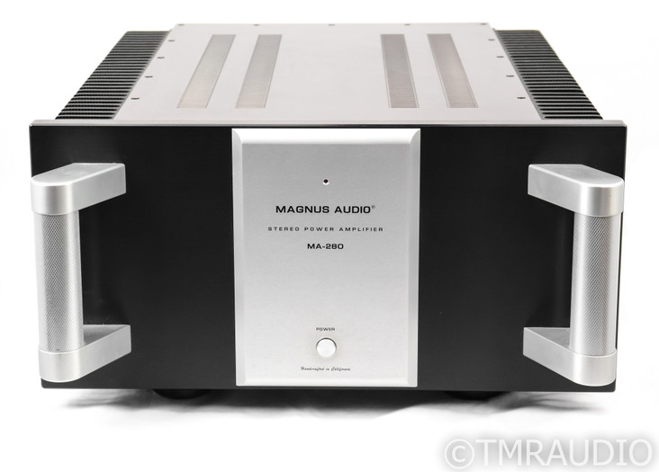 Magnus Audio MA-280 Stereo Power Amplifier; MA280; Canary