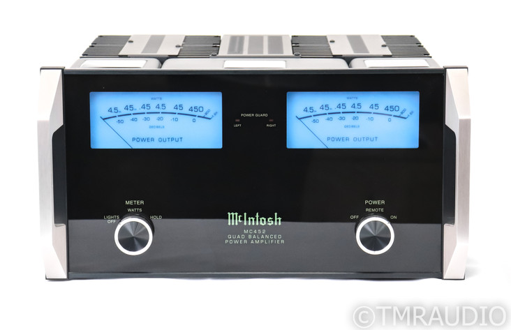 McIntosh MC452 Quad Balanced Stereo Power Amplifier; MC-452
