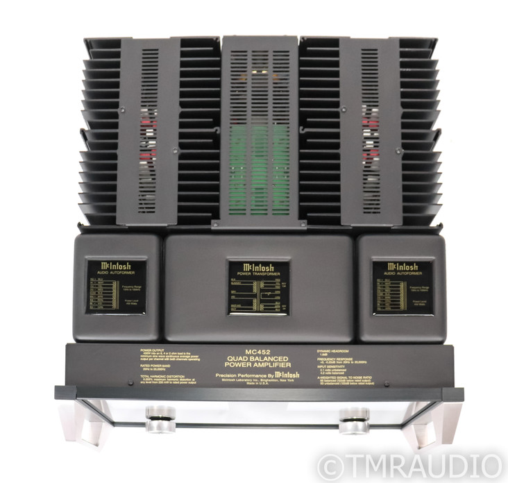 McIntosh MC452 Quad Balanced Stereo Power Amplifier; MC-452