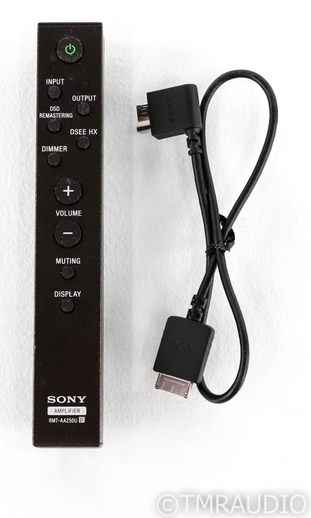 Sony TA-ZH1ES Headphone Amplifier; TAZH1ES; Black