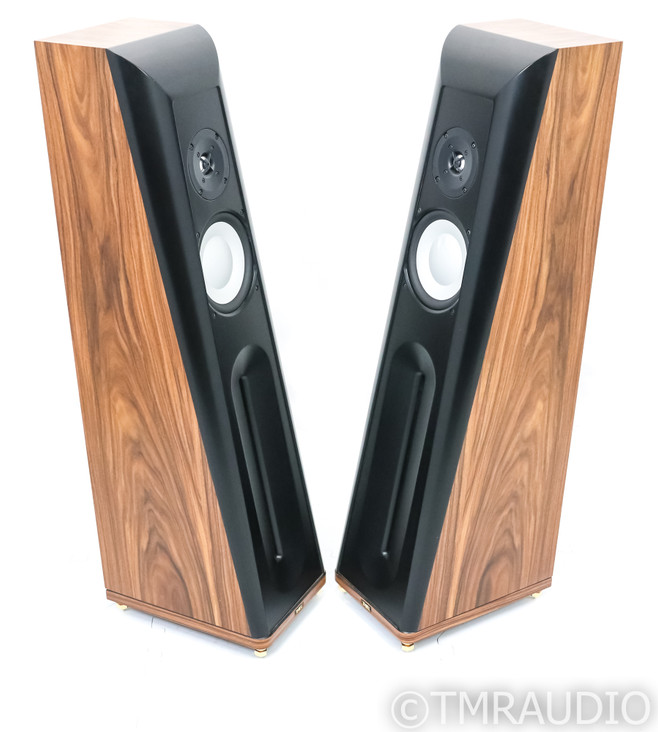 Thiel CS1.6 Floorstanding Speakers; Amberwood Pair; CS-1.6