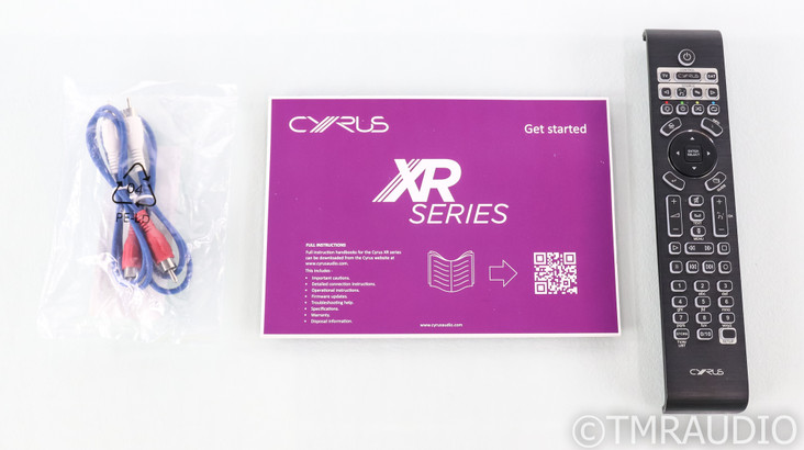 Cyrus CDt-XR CD Transport; CDtXR; Black; Remote (Open Box)