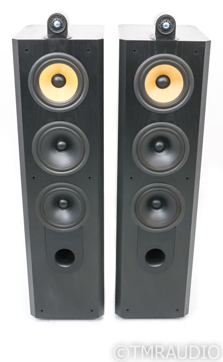 B&W Matrix 803 S2 Floorstanding Speakers; Series 2; Black Ash Pair