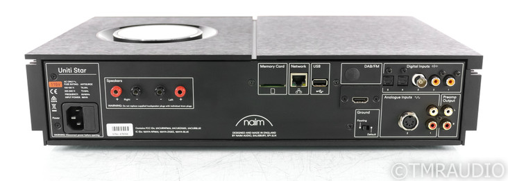 Naim Uniti Star Stereo Integrated Amplifier; CD / Network Streamer; Black; Remote