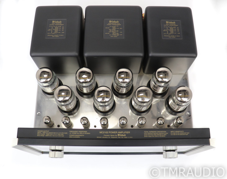 McIntosh MC2102 Stereo Tube Power Amplifier; MC-2102 (1/7)