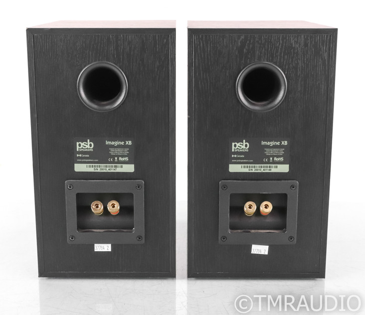 PSB Imagine XB Bookshelf Speakers; Black Pair