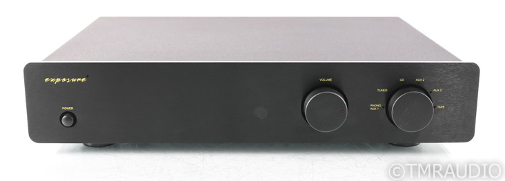 Exposure 3010 S2 Stereo Preamplifier; Remote; Black; 3010S2