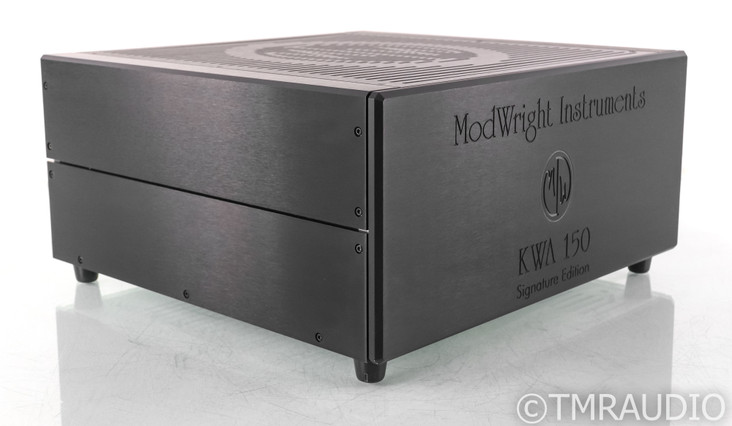 ModWright KWA 150 Signature Edition Stereo Power Amplifier; KWA 150SE; Black