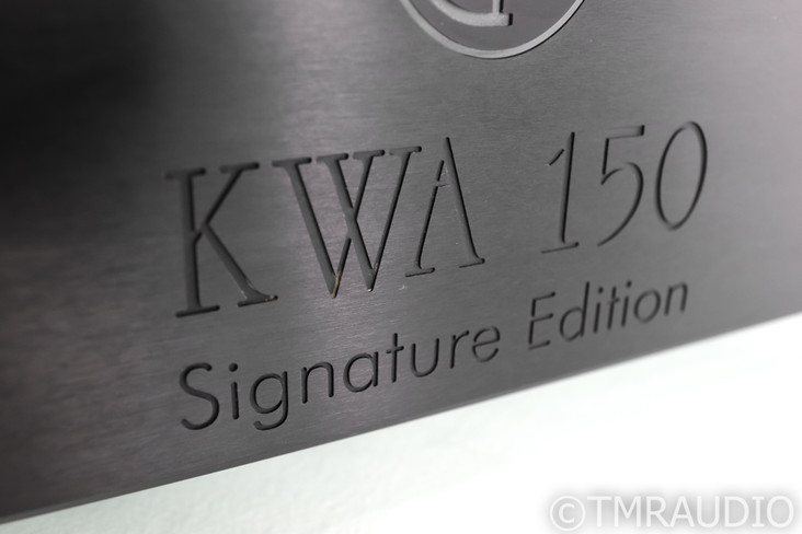 ModWright KWA 150 Signature Edition Stereo Power Amplifier; KWA 150SE; Black