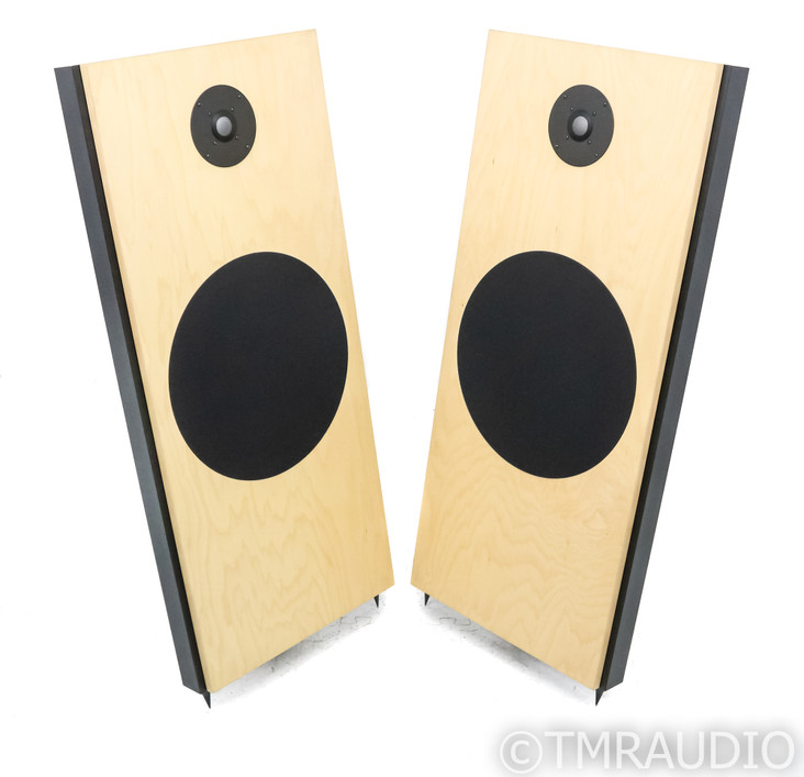 Spatial Audio M5 Saphire Open Baffle Speakers; White Maple Pair; Clayton Shaw