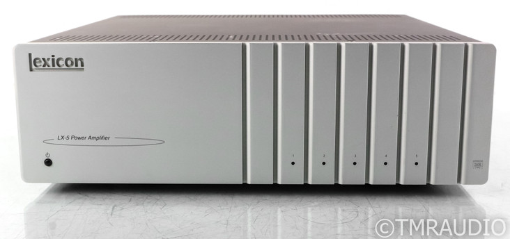 Lexicon LX-5 5 Channel Power Amplifier; LX5; Silver