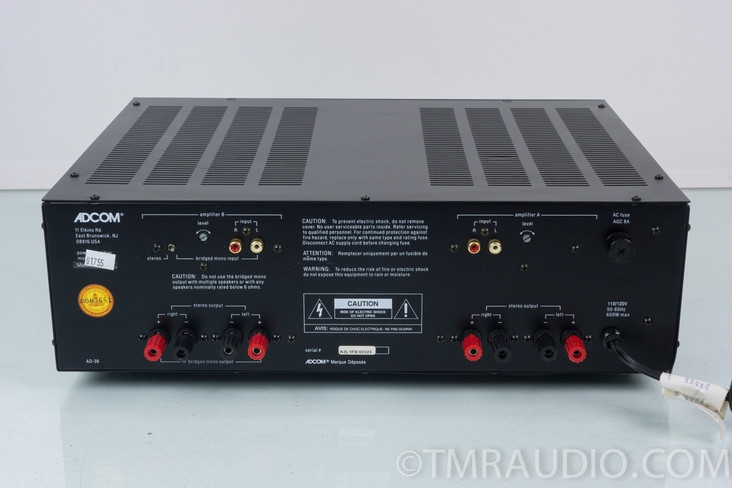 Adcom GFA-2535 Three / Four Channel High Current Audio Power Amplifier