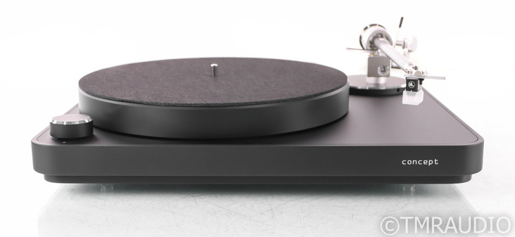 Clearaudio Concept Belt-Drive Turntable; Satisfy Carbon; Concept MC Cartridge