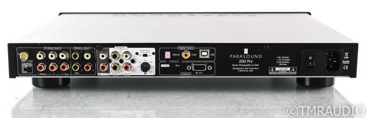 Parasound NewClassic 200 Pre 2.1 Channel Preamplifier