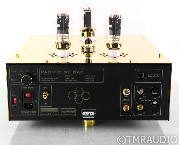 LampizatOr Pacific RP SE Tube DAC; Rollers Paradise; Single Ended; 300B; 512x