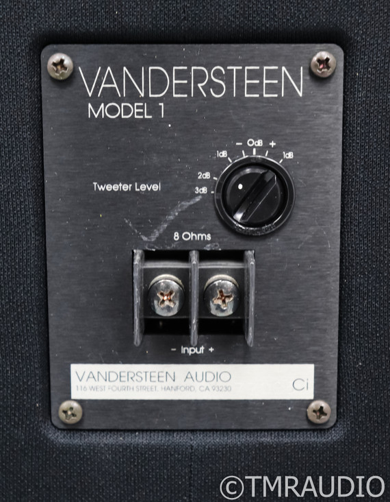 Vandersteen 1Ci Floorstanding Speakers; 1-CI; Oak Pair w/ Sound Anchors