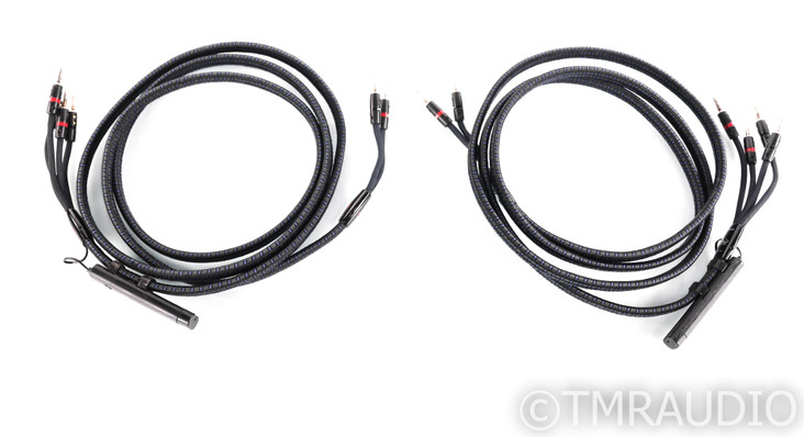 AudioQuest Gibraltar Bi-wire Speaker Cables; 9.5ft Pair, 72v DBS