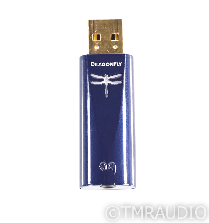 AudioQuest DragonFly Cobalt DAC / DragonTail USB-C Adapter; USB D/A Converter