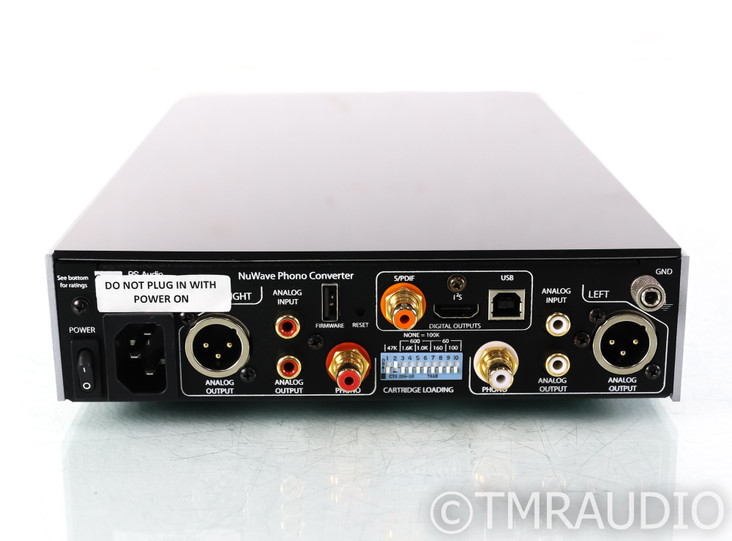 PS Audio NuWave Phono Analog to Digital Converter; USB; MM/MC Phono Preamplifier