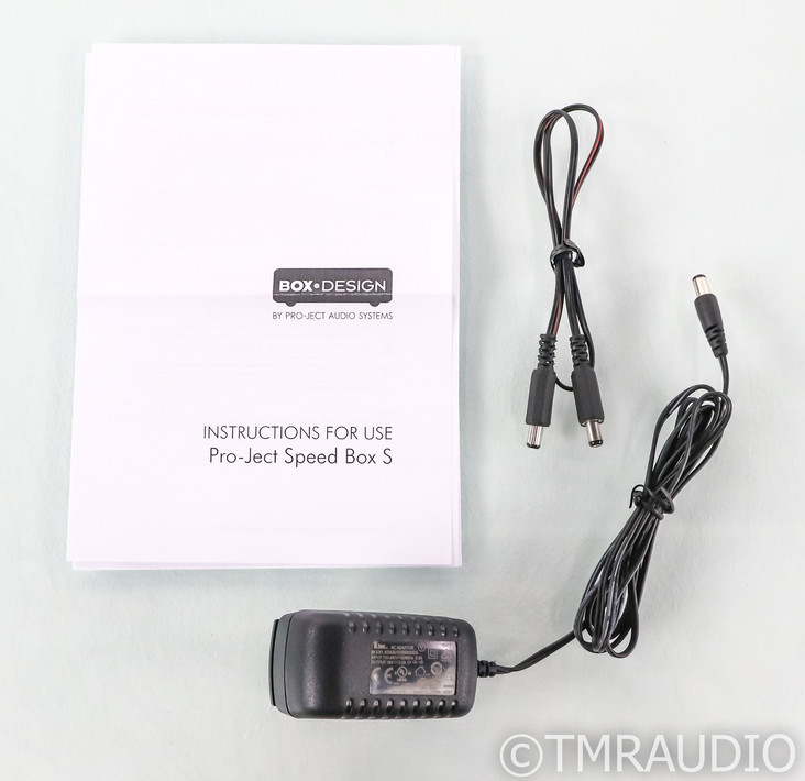 Pro-Ject Speed Box S Turntable Speed Regulator; Black