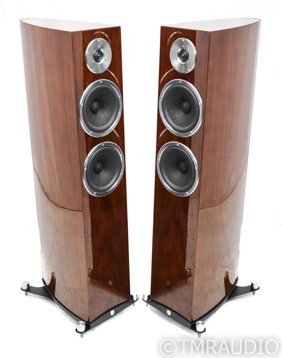 Gato Audio FM-6 Floorstanding Speakers; FM6; Walnut Pair