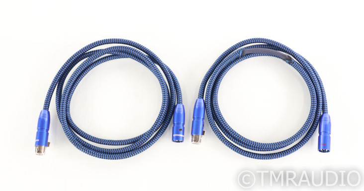 AudioQuest Diamondback XLR Cables; 2m Pair Balanced Interconnects (SOLD3)