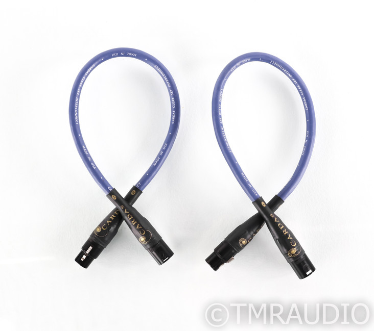 Cardas Clear Sky XLR Cables; 0.5m Pair Balanced Interconnects