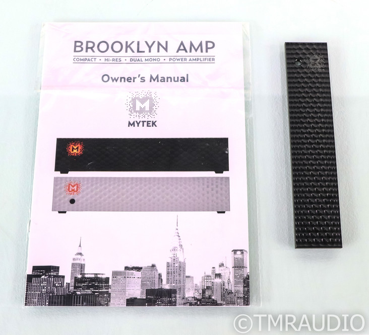 Mytek Brooklyn Amp+ Stereo Power Amplifier; Black