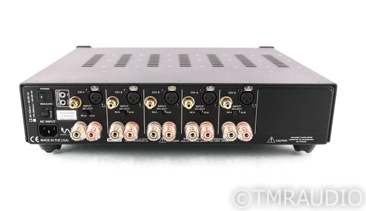 Wyred 4 Sound Mini MC5 Five Channel Power Amplifier; MMC-5 (SOLD)