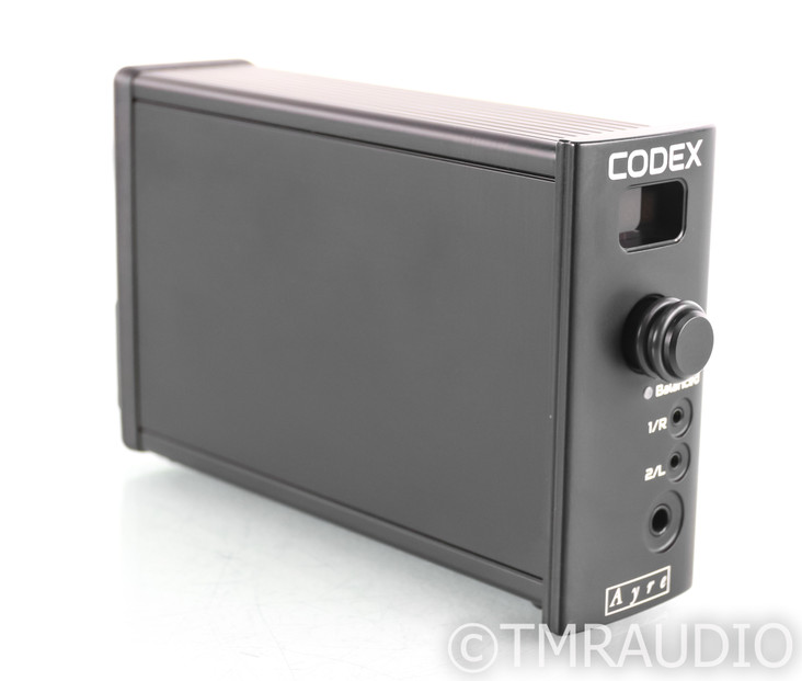 Ayre Codex USB DAC / Headphone Amplifier; D/A Converter