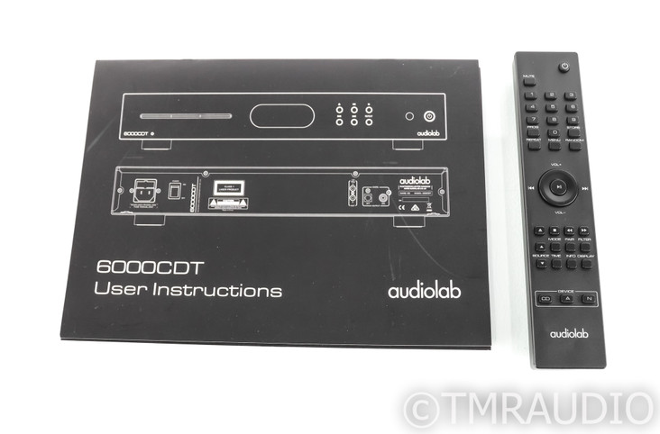 Audiolab 6000CDT CD Transport; 6000-CDT; Remote (SOLD)