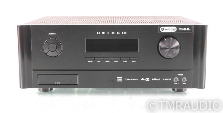 Anthem AVM60 11.2 Channel Home Theater Processor; AVM-60; Remote; ARC1M