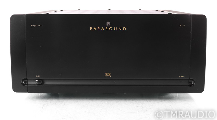 Parasound Halo A21 Stereo Power Amplifier; A-21; Black