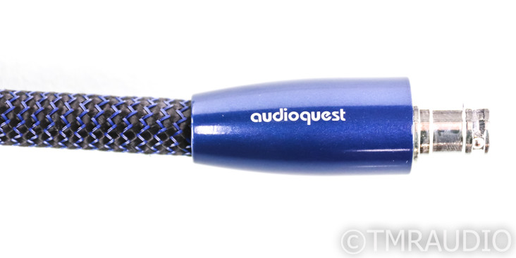 AudioQuest Water XLR Cables; 1m Pair Balanced Interconnects; 72v DBS (Open Box) (1/7)