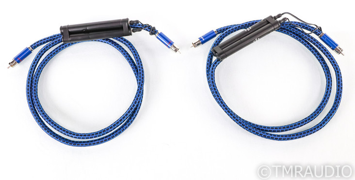 AudioQuest Sky RCA Cables; 1.5m Pair Interconnects; 36v DBS