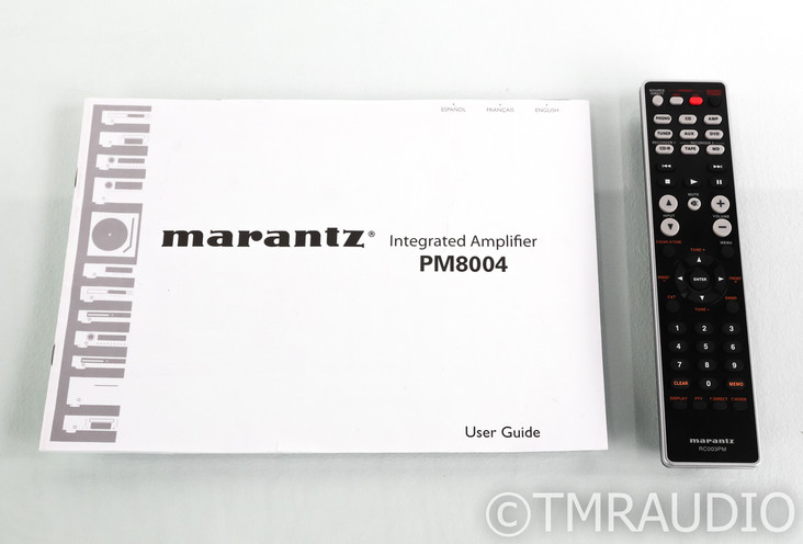 Marantz PM8004 Stereo Integrated Amplifier; PM-8004; Black; Remote