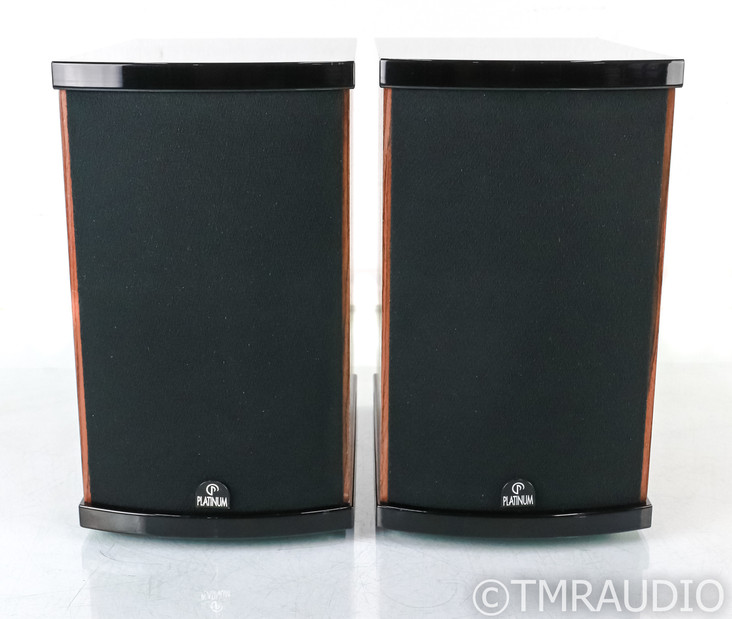 Platinum Audio Solo Bookshelf Speakers; Walnut Pair