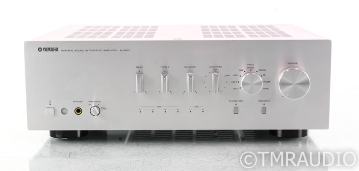 Yamaha A-S801 Stereo Integrated Amplifier; AS801; USB; MM Phono; Remote