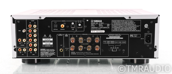 Yamaha A-S801 Stereo Integrated Amplifier; AS801; USB; MM Phono; Remote