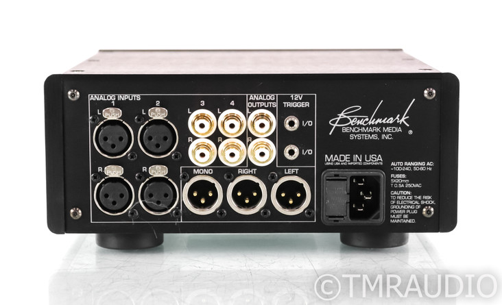 Benchmark LA4 Stereo Preamplifier; LA-4; Remote; Black (SOLD)