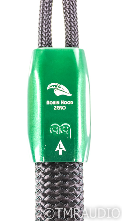 AudioQuest Robin Hood ZERO Speaker Cables; 8ft Pair; 72v DBS (Open Box)