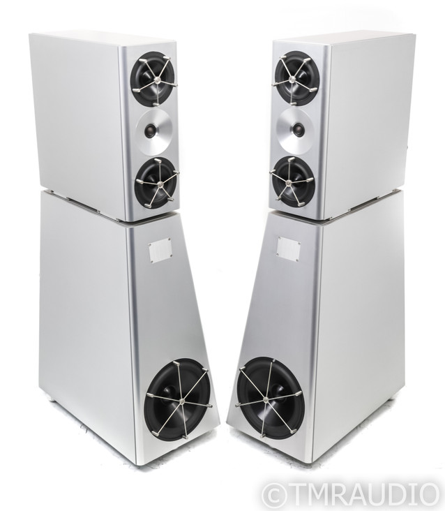 YG Acoustics Anat III Studio Floorstanding Speakers; Silver Pair