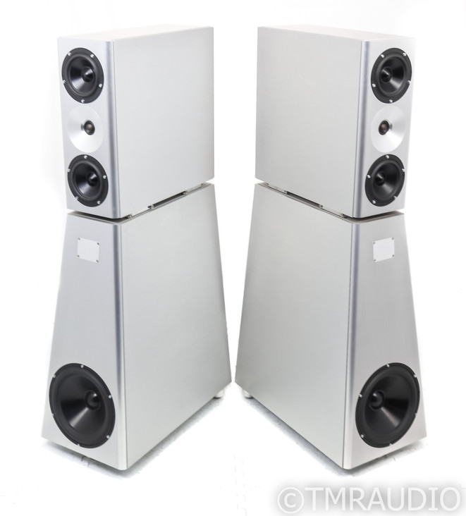 YG Acoustics Anat III Studio Floorstanding Speakers; Silver Pair