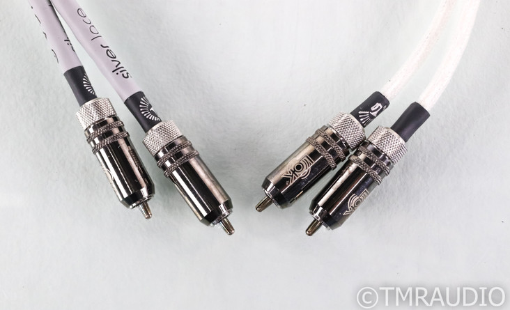 Homegrown Audio Silver Lace RCA Cables; HGA; 0.5m Pair Interconnects